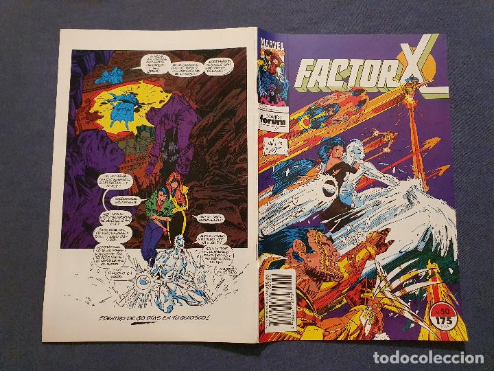 C&oacute;mics: FACTOR X VOL. 1 # 50 (FORUM) - 1992 - Foto 2