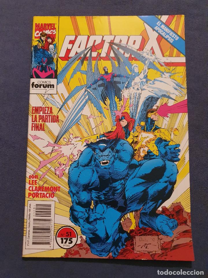 C&oacute;mics: FACTOR X VOL. 1 # 51 (FORUM) - 1992 - Foto 1