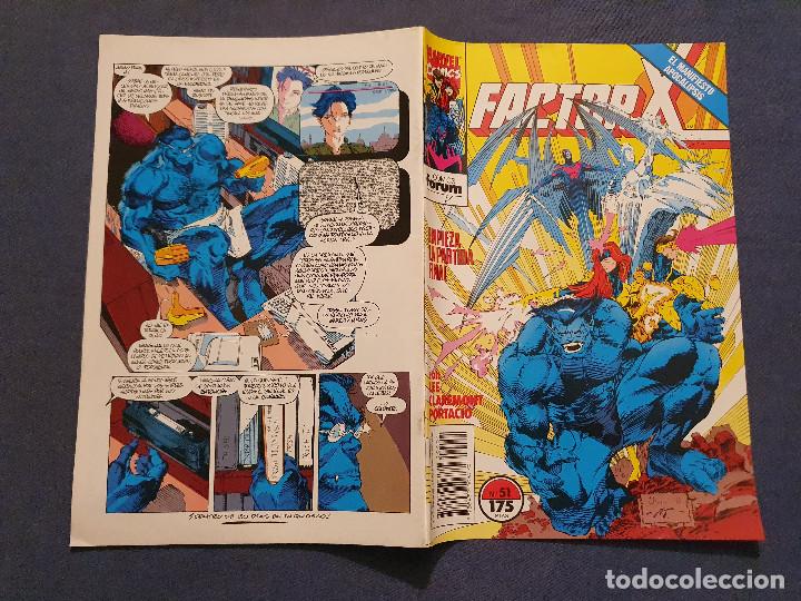 C&oacute;mics: FACTOR X VOL. 1 # 51 (FORUM) - 1992 - Foto 2