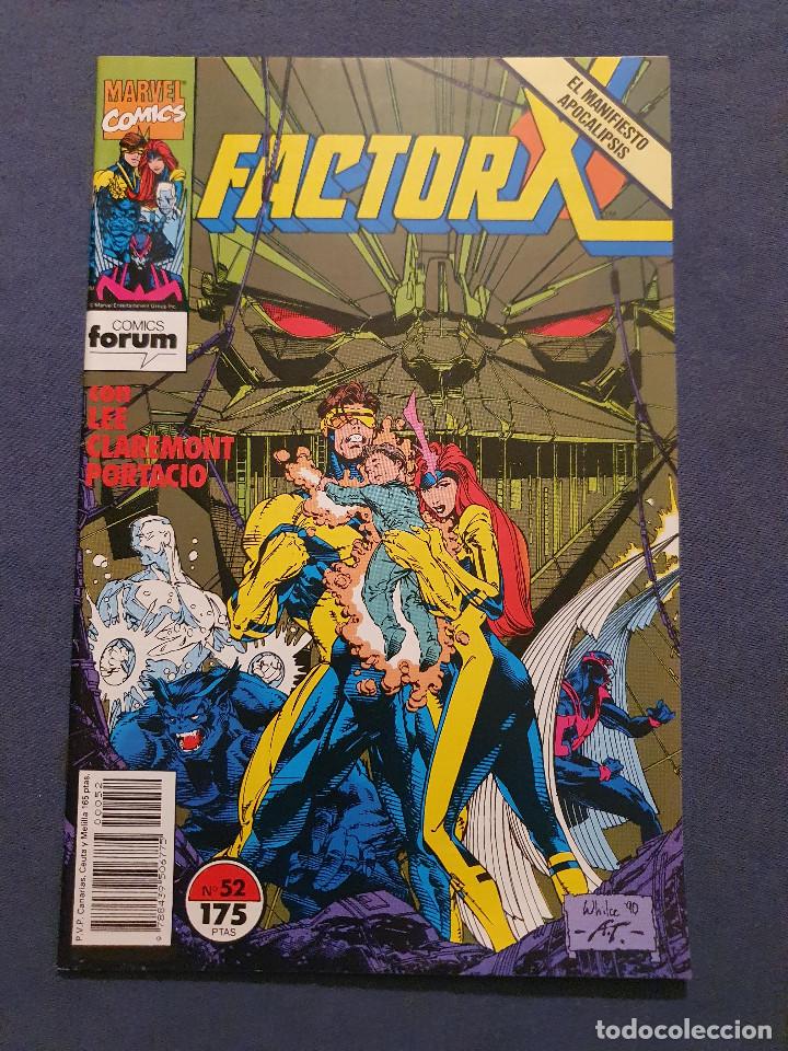C&oacute;mics: FACTOR X VOL. 1 # 52 (FORUM) - 1992 - Foto 1