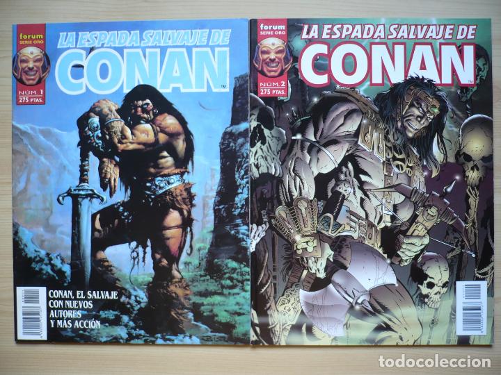 C&oacute;mics: Espada Salvaje Conan. Volumen 2. Forum, completa 10 n&uacute;meros. - Foto 2