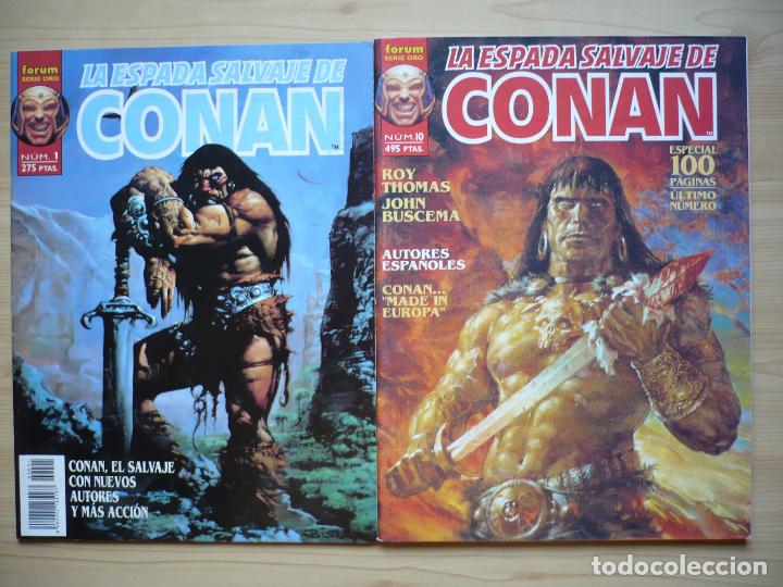 C&oacute;mics: Espada Salvaje Conan. Volumen 2. Forum, completa 10 n&uacute;meros. - Foto 9