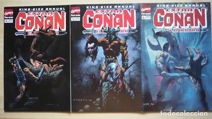 C&oacute;mics: Extra Conan el B&aacute;rbaro. King-Size Annual, completa 11 n&uacute;meros. - Foto 3