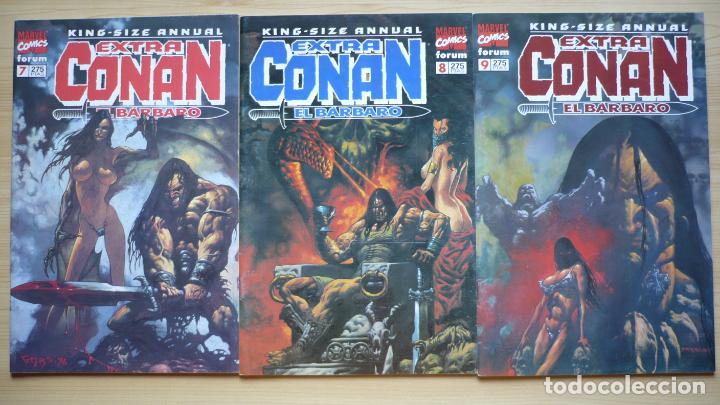 C&oacute;mics: Extra Conan el B&aacute;rbaro. King-Size Annual, completa 11 n&uacute;meros. - Foto 4