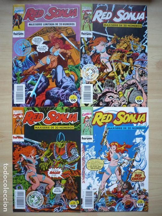 C&oacute;mics: Red Sonja. MaxiSerie Limitada Completa, 20 n&uacute;meros. C&oacute;mics Forum. - Foto 2