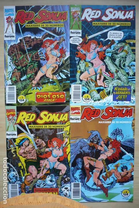 C&oacute;mics: Red Sonja. MaxiSerie Limitada Completa, 20 n&uacute;meros. C&oacute;mics Forum. - Foto 3