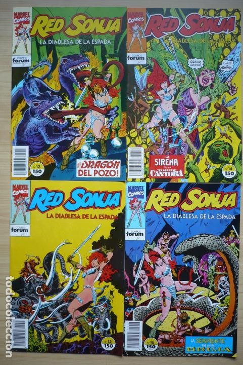 C&oacute;mics: Red Sonja. MaxiSerie Limitada Completa, 20 n&uacute;meros. C&oacute;mics Forum. - Foto 5