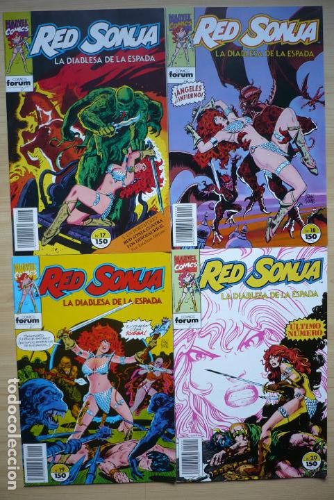 C&oacute;mics: Red Sonja. MaxiSerie Limitada Completa, 20 n&uacute;meros. C&oacute;mics Forum. - Foto 6