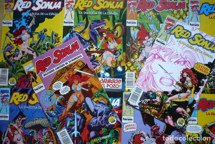 C&oacute;mics: Red Sonja. MaxiSerie Limitada Completa, 20 n&uacute;meros. C&oacute;mics Forum. - Foto 8
