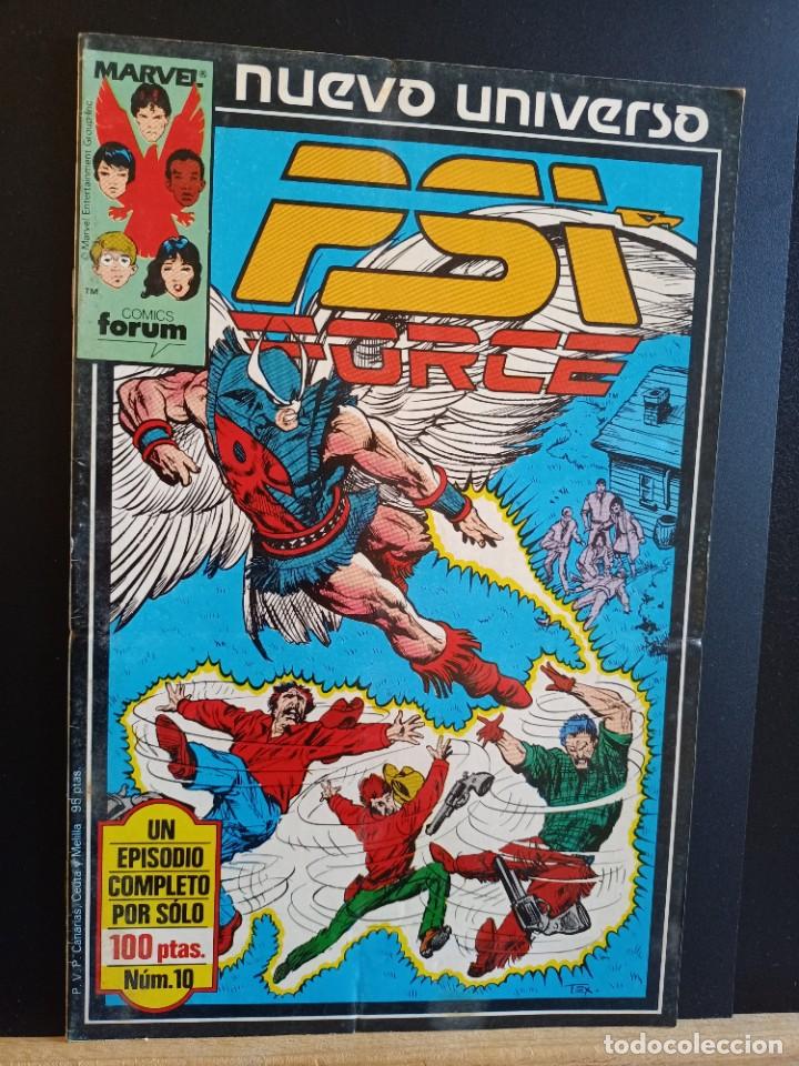C&oacute;mics: NUEVO UNIVERSO PSI FORCE N&ordm; 10 FORUM MARVEL - Foto 1