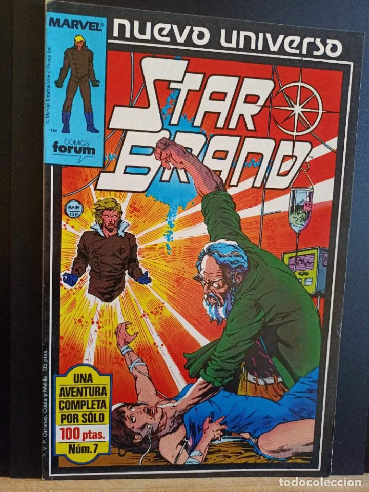 C&oacute;mics: NUEVO UNIVERSO STAR BRAND N&ordm; 7 FORUM MARVEL - Foto 1