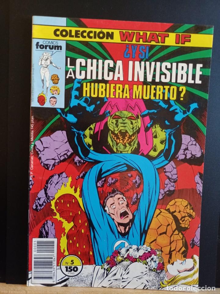 C&oacute;mics: COLECCI&Oacute;N WHAT IF LA CHICA INVISIBLE N&ordm; 5 FORUM MARVEL - Foto 1
