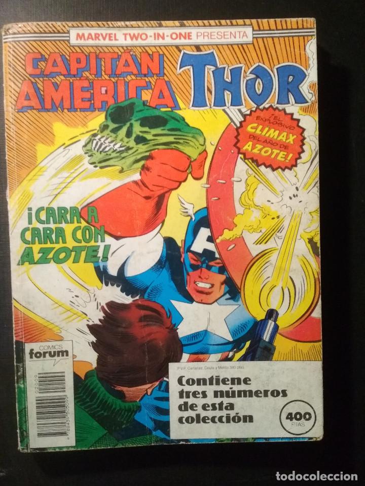 C&oacute;mics: Marvel two in one - Capit&aacute;n Am&eacute;rica y Thor - 3 numeros - Foto 1