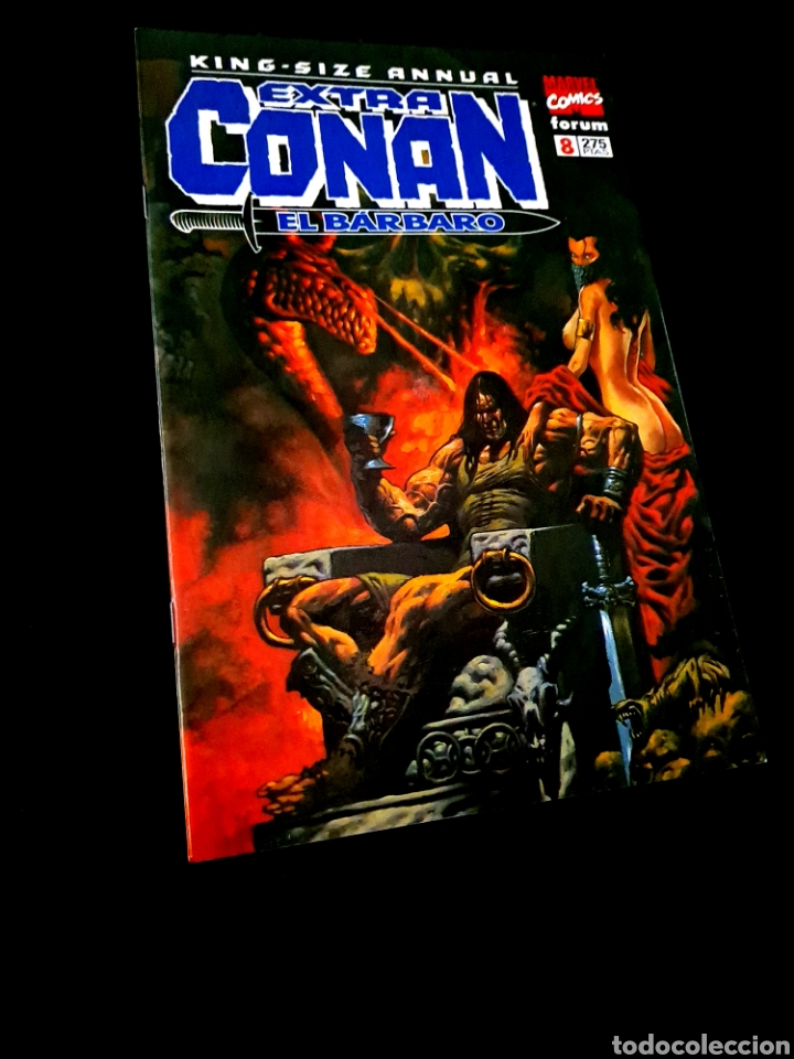 C&oacute;mics: EXCELENTE ESTADO EXTRA CONAN EL BARBARO 8 FORUM - Foto 1