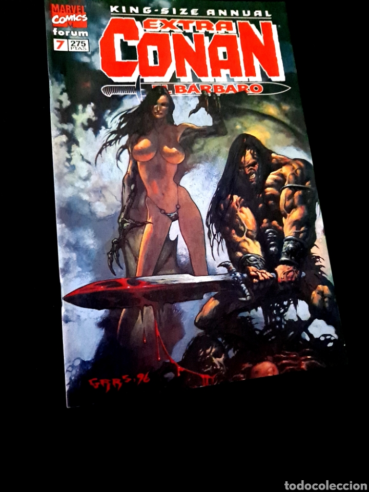 C&oacute;mics: EXCELENTE ESTADO EXTRA CONAN EL BARBARO 7 FORUM - Foto 1