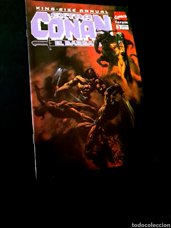 C&oacute;mics: EXCELENTE ESTADO EXTRA CONAN EL BARBARO 3 FORUM - Foto 1