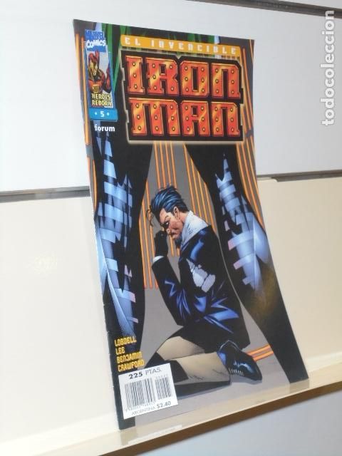 C&oacute;mics: HEROES REBORN EL INVENCIBLE IRON MAN N&ordm; 5 MARVEL - FORUM - Foto 1