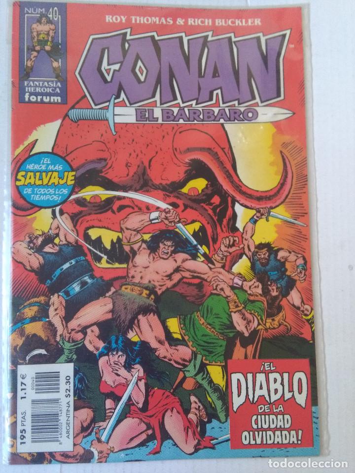 C&oacute;mics: FANTASIA HEROICA-CONAN EL BARBARO 40-FORUM - Foto 1
