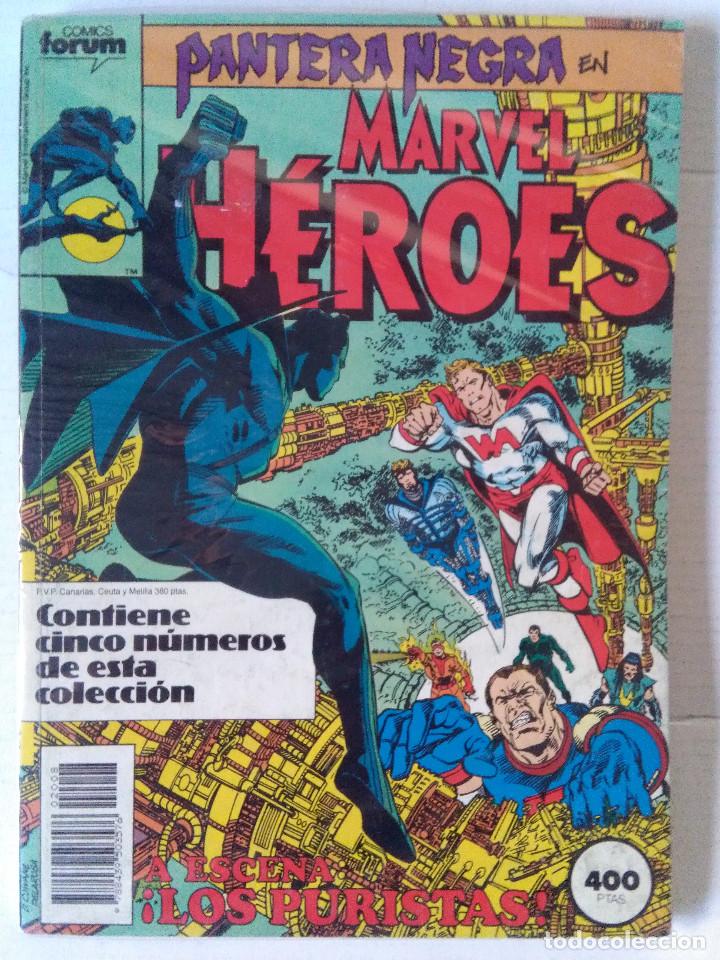 C&oacute;mics: MARVEL HEROES 41-42-43-44 PRIMERA EDICION FORUM - Foto 1