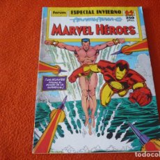 Cómics: MARVEL HEROES ESPECIAL INVIERNO 1989 ATLANTIS ATACA ¡BUEN ESTADO! FORUM MARVEL. Lote 234166940