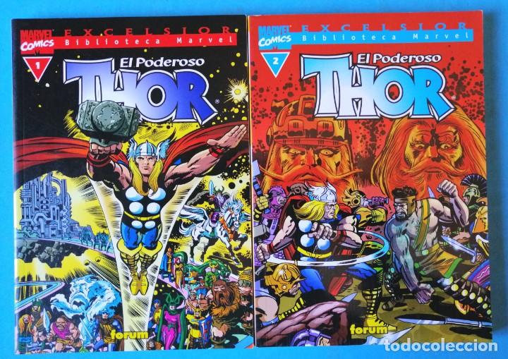 C&oacute;mics: BIBLIOTECA MARVEL EXCELSIOR - THOR N&ordm; 1 Y 2 - FORUM BUEN ESTADO - Foto 1