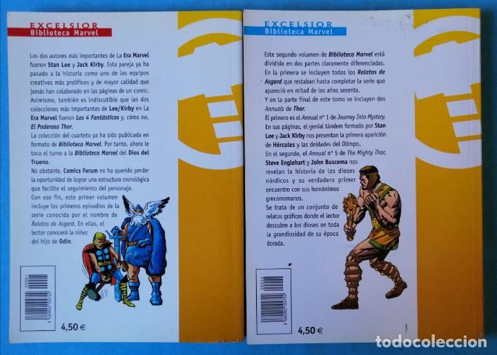 C&oacute;mics: BIBLIOTECA MARVEL EXCELSIOR - THOR N&ordm; 1 Y 2 - FORUM BUEN ESTADO - Foto 2
