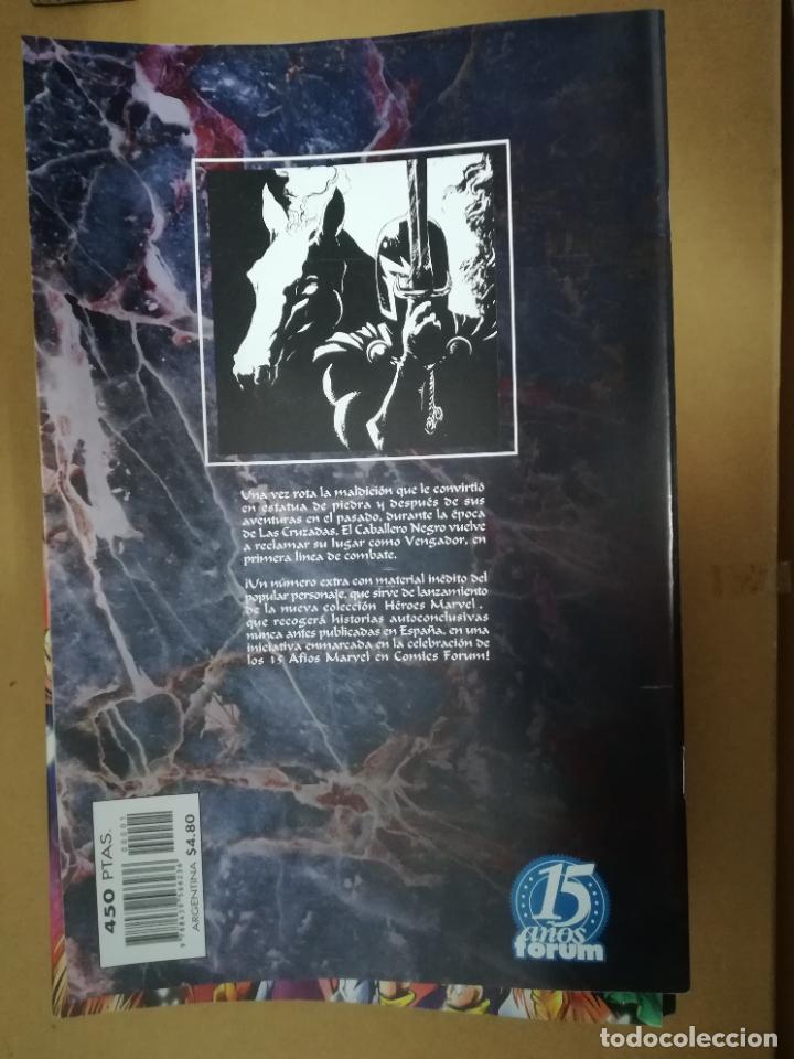 C&oacute;mics: H&Eacute;ROES MARVEL. CABALLERO NEGRO. FORUM - Foto 2