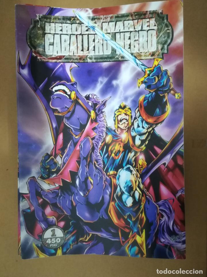 C&oacute;mics: H&Eacute;ROES MARVEL. CABALLERO NEGRO. FORUM - Foto 1