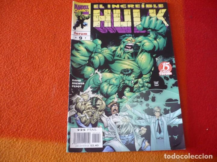 HULK VOL. 3 Nº 9 ( PETER DAVID ) ¡BUEN ESTADO! FORUM MARVEL (Tebeos y Comics - Forum - Hulk)