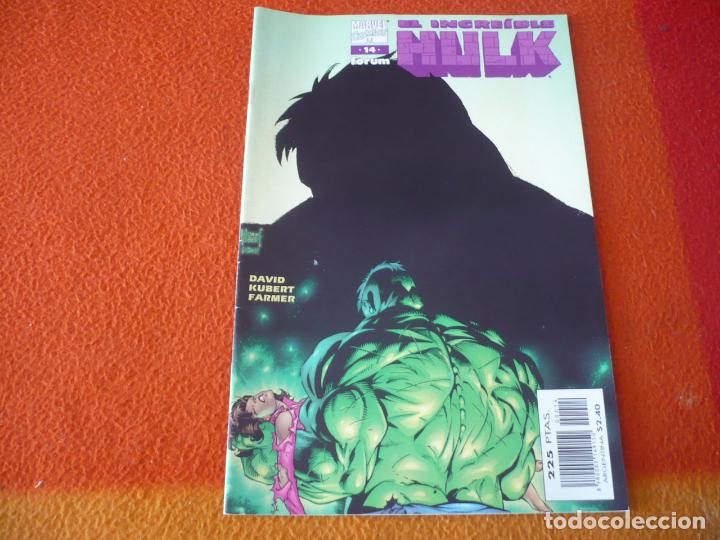 HULK VOL. 3 Nº 14 ( PETER DAVID ) ¡BUEN ESTADO! FORUM MARVEL (Tebeos y Comics - Forum - Hulk)