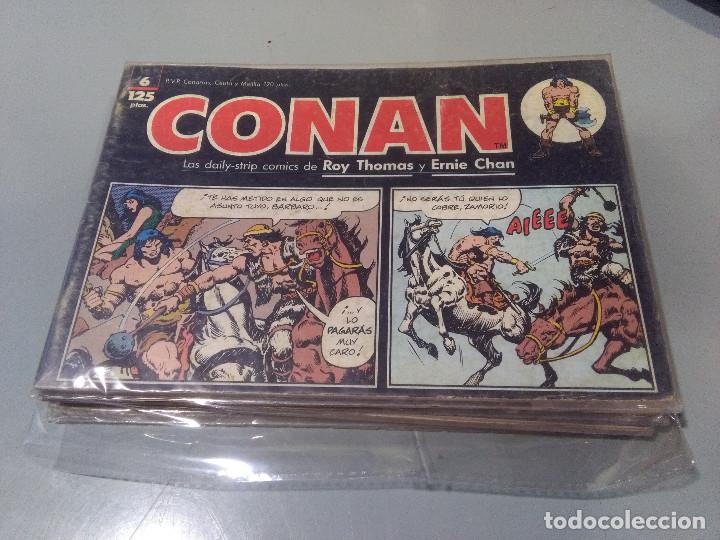 C&oacute;mics: CONAN LAS DAILY STRIP COMICS DE ROY THOMAS ERNIE CHAN 6 - Foto 1