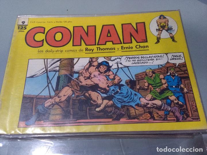 C&oacute;mics: CONAN LAS DAILY STRIP COMICS DE ROY THOMAS ERNIE CHAN 9 - Foto 1