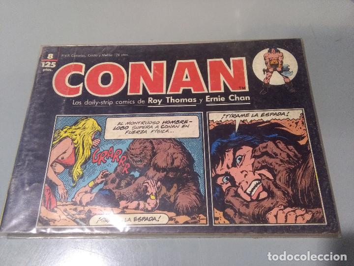 C&oacute;mics: CONAN LAS DAILY STRIP COMICS DE ROY THOMAS ERNIE CHAN 8 - Foto 1