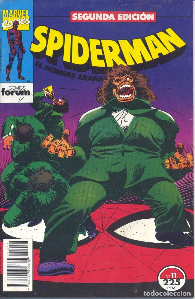 C&oacute;mics: Spiderman n&ordm;11. Comics Forum, 1994. dibujos de john romita - Foto 1