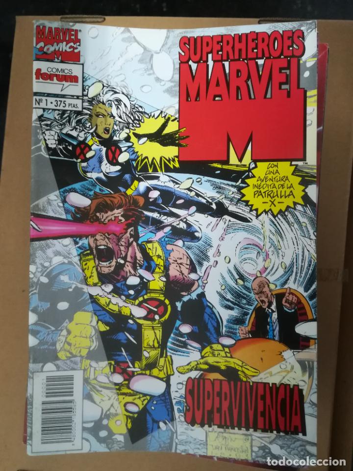 C&oacute;mics: SUPERH&Eacute;ROES MARVEL. N&ordm; 1. FORUM - Foto 1