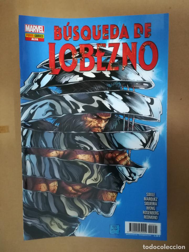C&oacute;mics: B&Uacute;SQUEDA DE LOBEZNO. ALFA. PANINI - Foto 1