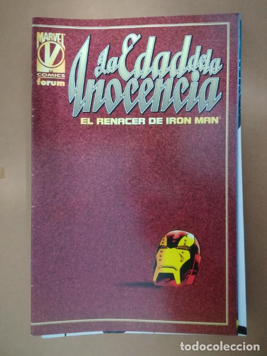 C&oacute;mics: LA EDAD DE LA INOCENCIA. EL RENACER DE IRON MAN. FORUM - Foto 1