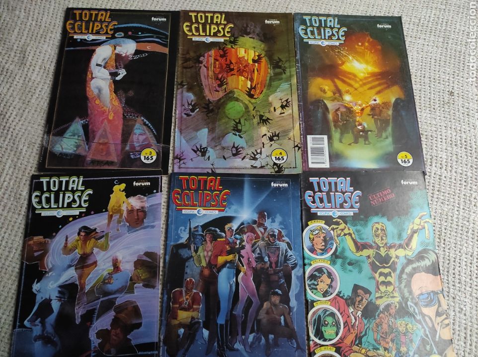 C&oacute;mics: TOTAL ECLIPSE /POR: WOLFMAN & BO HAMPTON - SERIE COMPLETA EN 6 EJEMPLARES - Foto 1