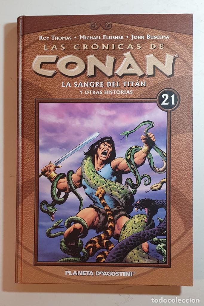 C&oacute;mics: LAS CRONICAS DE CONAN N&ordm; N1 AL 34 (COMPLETA) (PLANETA) - Foto 21