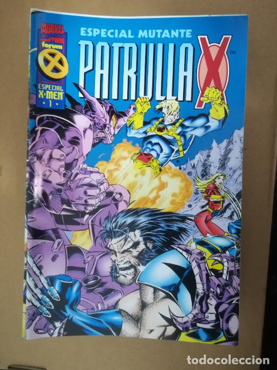 Comics: ESPECIAL MUTANTE. PATRULLA X. FORUM 1996