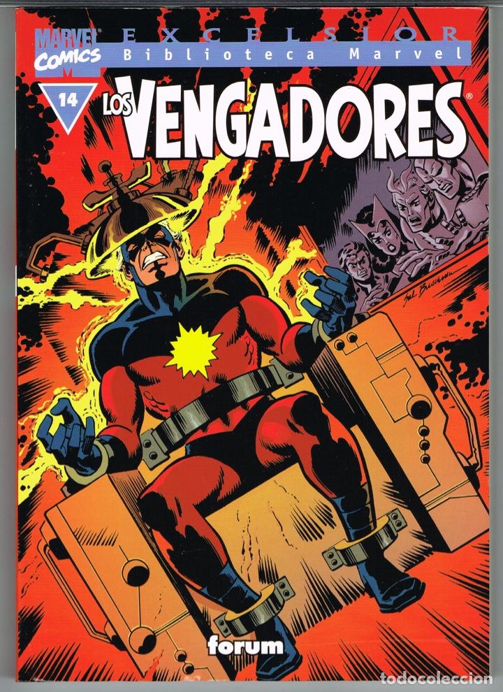 C&oacute;mics: BIBLIOTECA MARVEL. LOS VENGADORES NUMERO 14 - Foto 1