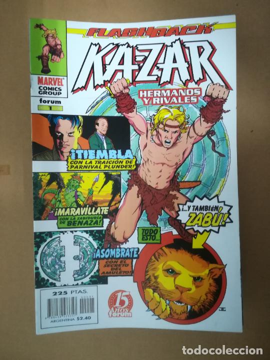 C&oacute;mics: FLASHBACK. KAZAR.HERMANOS Y RIVALES. FORUM - Foto 1