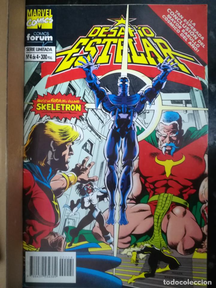 C&oacute;mics: DESAF&Iacute;O ESTELAR. COMPLETA EN 4 N&Uacute;MEROS. FORUM - Foto 5