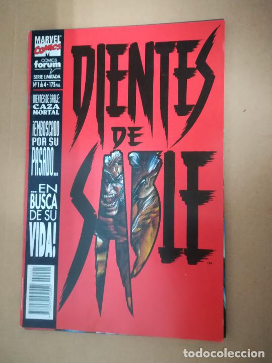 C&oacute;mics: DIENTES DE SABLE. CAZA MORTAL. COMPLETA EN 4 N&Uacute;MEROS. FORUM - Foto 2