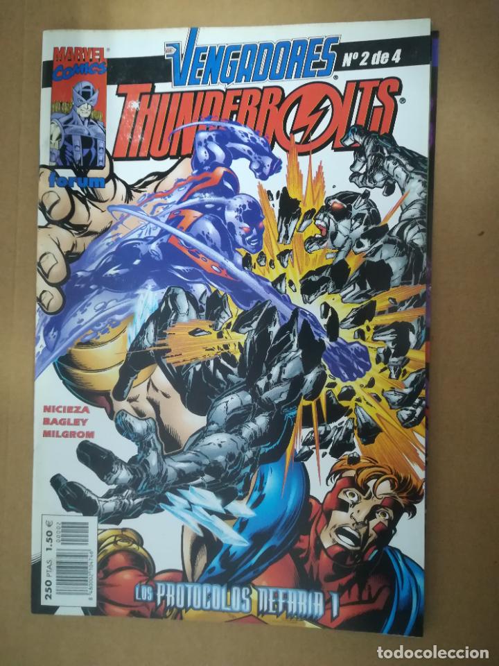 C&oacute;mics: VENGADORES/THUNDERBOLTS. COMPLETA EN 4 N&Uacute;MEROS. FORUM - Foto 3