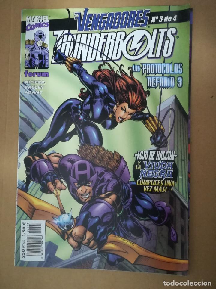 C&oacute;mics: VENGADORES/THUNDERBOLTS. COMPLETA EN 4 N&Uacute;MEROS. FORUM - Foto 4