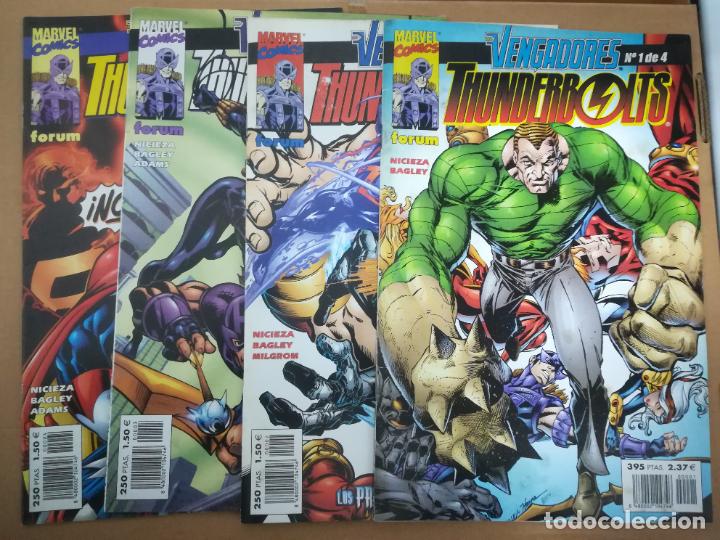 C&oacute;mics: VENGADORES/THUNDERBOLTS. COMPLETA EN 4 N&Uacute;MEROS. FORUM - Foto 1