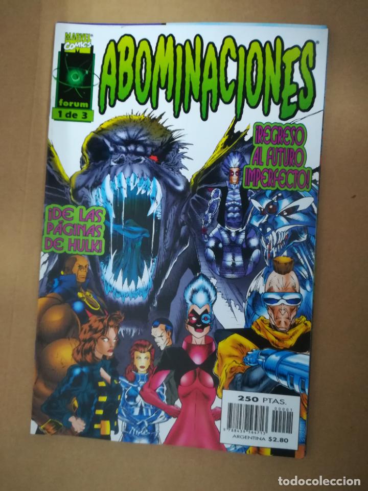C&oacute;mics: ABOMINACIONES. MINISERIE COMPLETA EN 3 N&Uacute;MEROS. FORUM - Foto 2