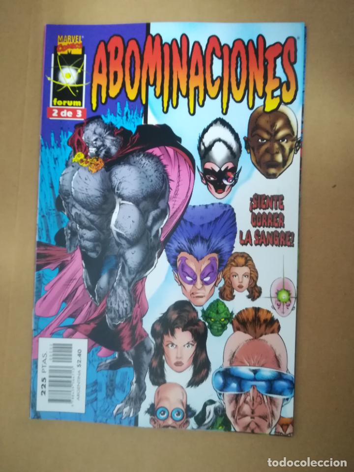 C&oacute;mics: ABOMINACIONES. MINISERIE COMPLETA EN 3 N&Uacute;MEROS. FORUM - Foto 3