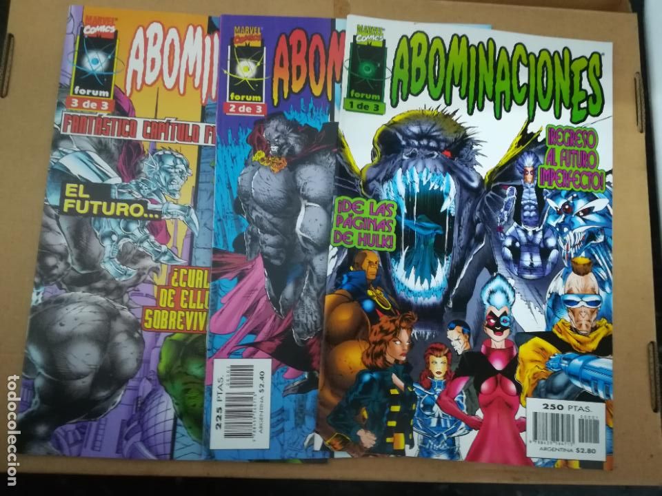 C&oacute;mics: ABOMINACIONES. MINISERIE COMPLETA EN 3 N&Uacute;MEROS. FORUM - Foto 1